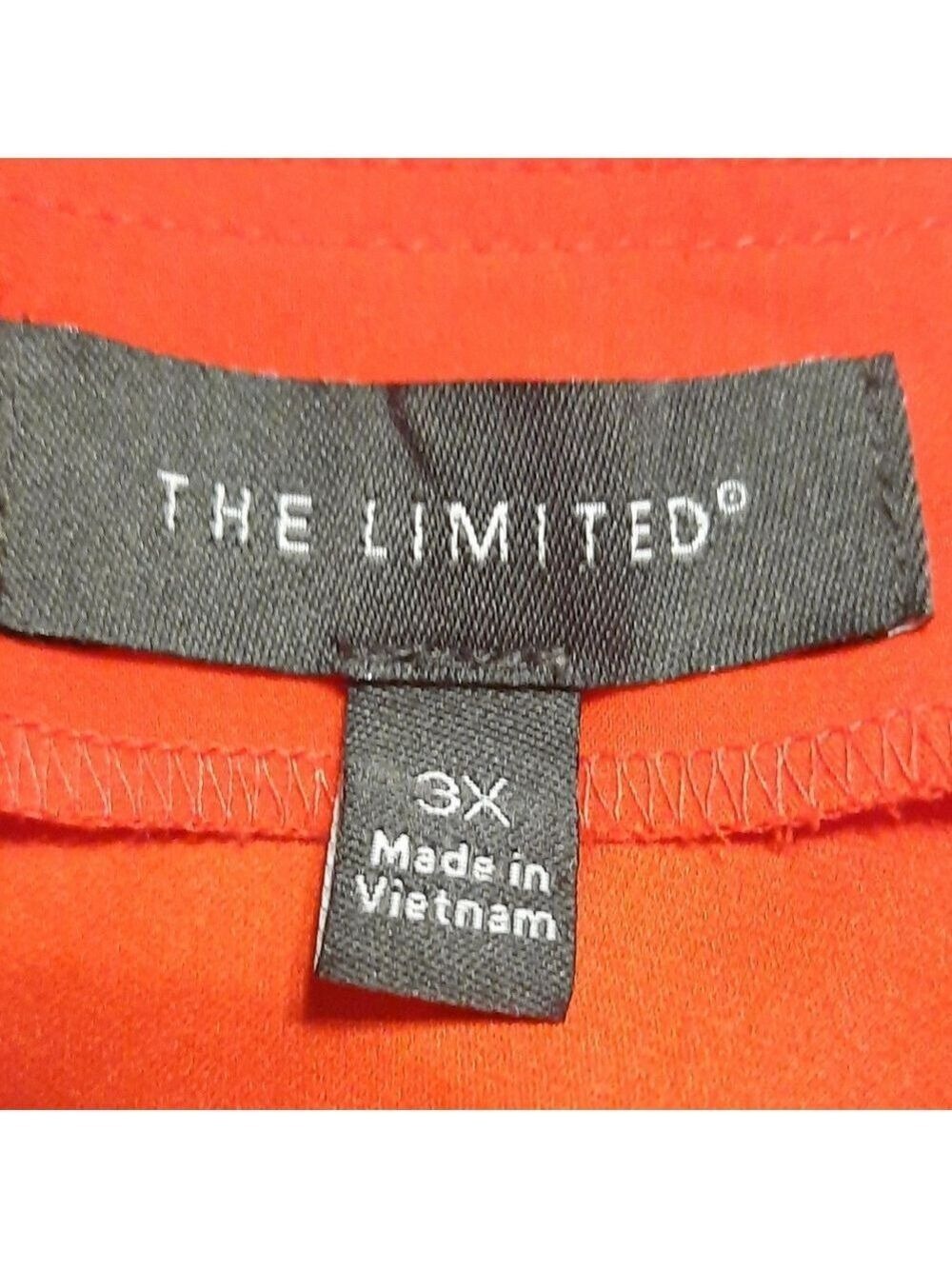 The Limited Red and Black Camisole Size 3X - Picture 4 of 5